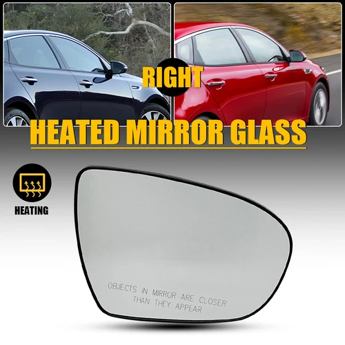 For 2011-16 KIA OPTIMA Side Mirror Glass Heated Passenger Right Side KI1325114 P