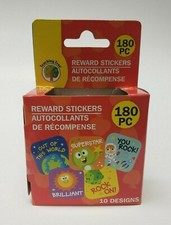Teaching Tree Reward Motivational Stickers 10 Designs In Roll 180 Pieces - D/4