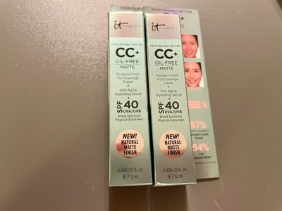 Amazon.com: IT Cosmetics CC+ Cream (Fair Light) - Natural  NEW, NEVER USED, IT COSMETICS PERFECT FINISH “LIGHT” main image 2