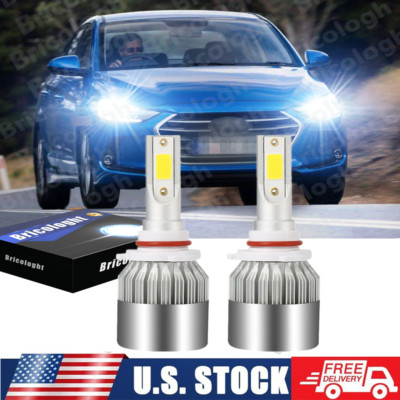 For Hyundai Elantra 2014-2020 - 6000K LED Headlight Bulbs High/Low Beam Kit C9