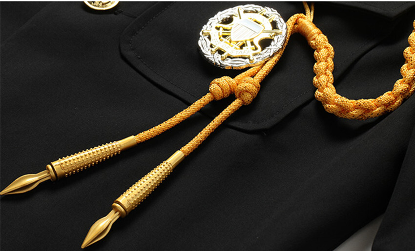 US Navy Admiral Captain Army Officer Uniform Mandarin Collar Jacket ...