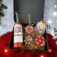 Budweiser Beer Box Gift Set - Handmade