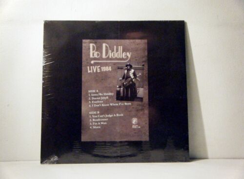 BO DIDDLEY LP Live 1984 Cleopatra RE new vinyl SEALED! - Foto 2 di 2