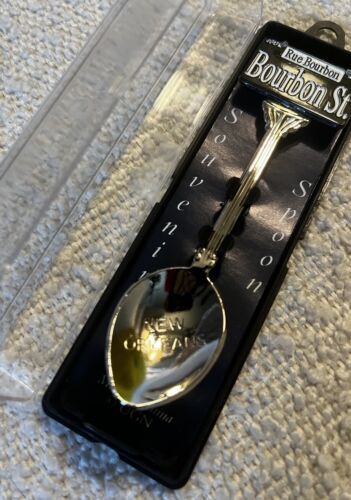 Bourbon Street, New Orleans, LA; Vintage Souvenir Spoon Collectible - Picture 3 of 5