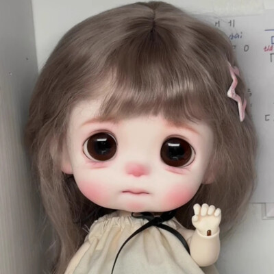 Bare Doll 1/6 BJD Doll SD Resin Joint Lovely Girl Eyes Face Makeup Handmade Gift