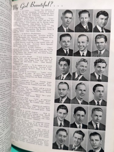 Vintage 1939 1940 Crane Tech High School Yearbook Chicago, IL Genealogy Use - Picture 14 of 14