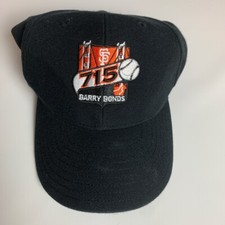 BARRY BONDS 715th HOME RUN COMMEMORATIVE BASEBALL HAT