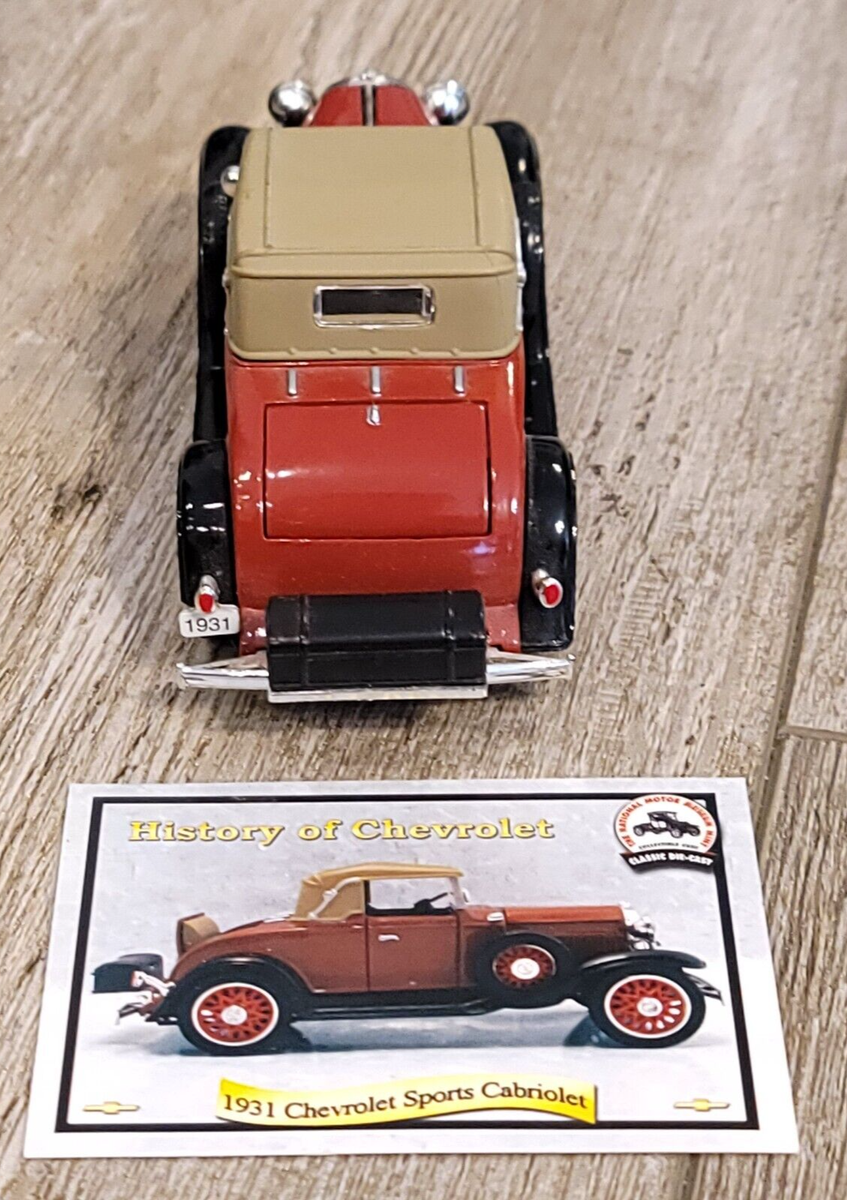 1931 Chevy Sports Cabriolet 1:32 National Motor Museum Mint