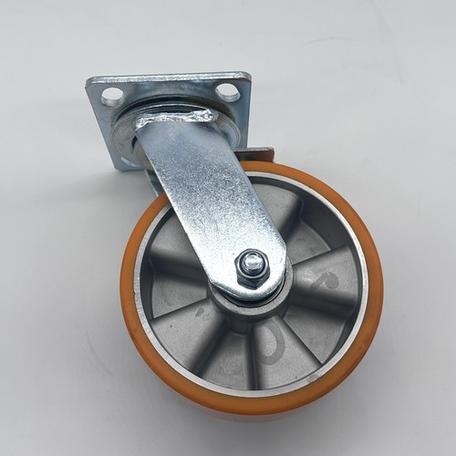 W B D WEIBIDA 6 Zoll Industriequalität Rollen mit Bremse Schwerlast 1er-Pack 2500 Pfund - Bild 2 von 3
