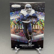 2021 Panini Prizm DERRICK HENRY No Huddle Prizm Brilliance Insert Titans #B-10