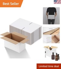 11x6x6 Shipping Boxes - Durable Set of 25 for Gifts and Small Business Orders