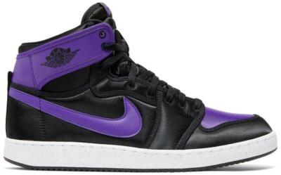 NIKE Air Jordan 1 黒/紫 ハイカット NIKE WMNS AIR JORDAN 1 MID 