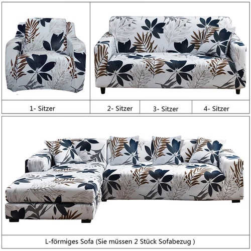 Stretch Slipcover 1 2 3 4 Seater Sofa Covers Chair Loveseat Couch Protector US - Picture 65 of 65
