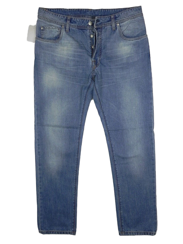 Men's Jeans LOWELL W 36 IT 50 Denim Cotton Slim Fit Casual Vintage