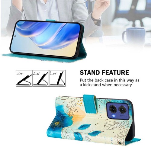 For Motorola Moto G75 G54 G53 G85 G84 G82 Case Wallet Leather Shockproof Cover - Picture 87 of 99