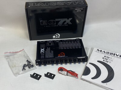 Massive Audio EQ7X 7-Band Graphic Equalizer