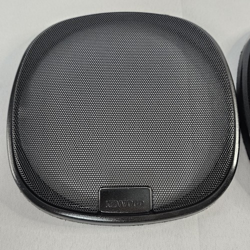 2× Vintage KENWOOD Car Audio 6.5 Inch Speaker Grill Covers Set Used - Picture 4 of 9