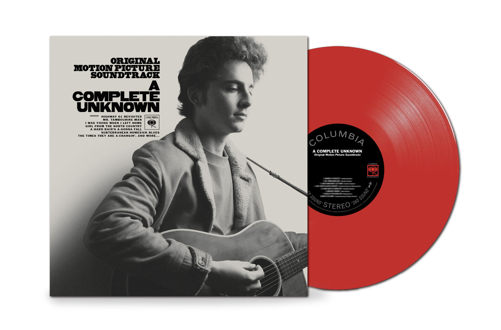 Timothee Chalamet O.S.T. A Complete Unknown Colored Vinyl LP Red New