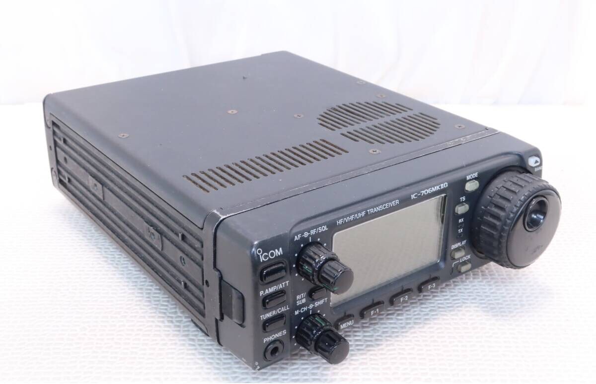 ICOM IC-706MKⅡG HF~430MHz ALL MODE ICOM IC-706MKⅡG HF-430MHz 100W high power unit one item
