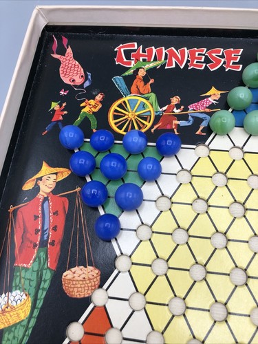 Whitman Chinese Checkers USA 4606:59 Original Box 1959 - Picture 5 of 8
