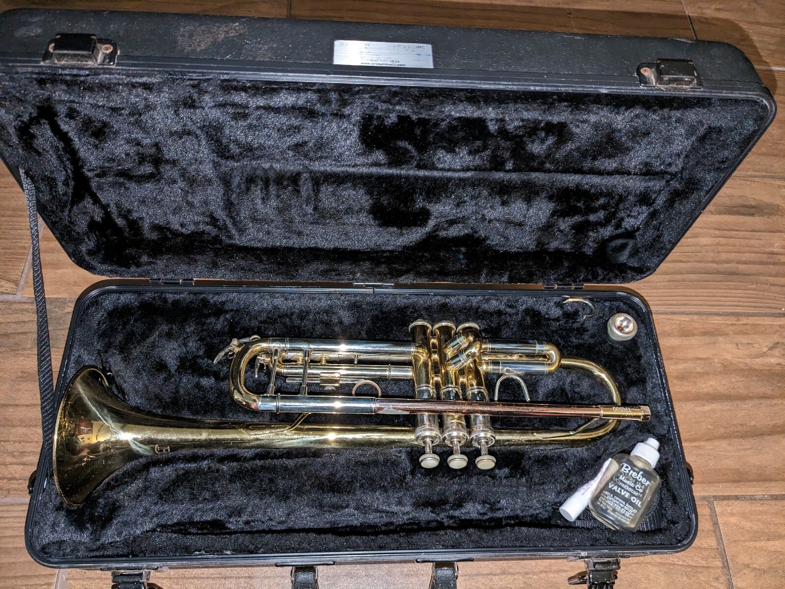 Bach TR300 Trumpet Brass Musical Instrument Hard Case Bundle. eBay