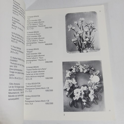 Binoche et Godeau Paris Auction Catalog Photographies Photographs Jun Juin 1993 - Imagen 5 de 7