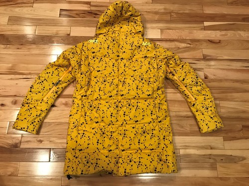NIKE ACG DOWN FILL PARKA YELLOW BLACK AQ3517 752 MEN'S SMALL ($700) - Picture 6 of 9