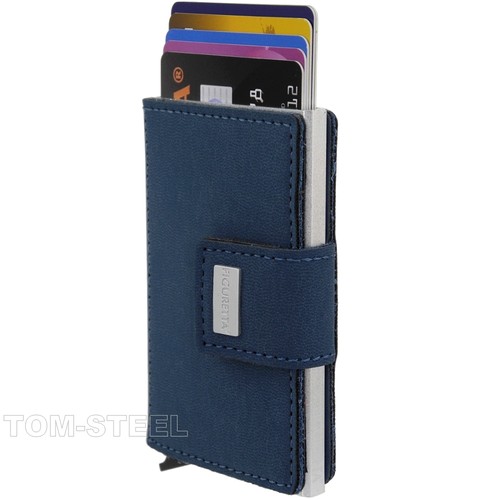 FIGURETTA Kreditkartenetui Geldtasche Portemonnaie Aluminium Damen Herren Etui - 第 11/29 張圖片