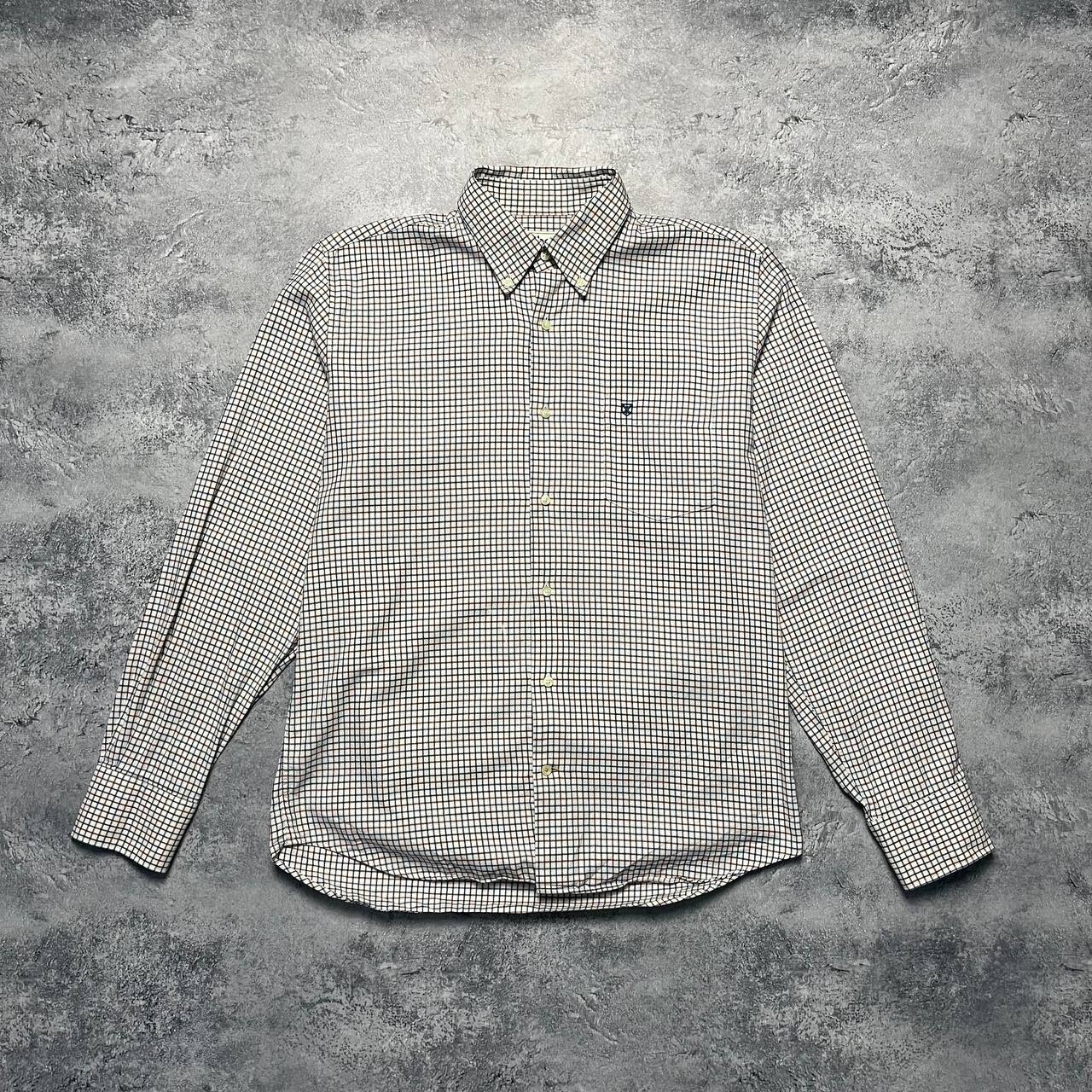 Barbour Flannel Shirt Men's Size M Long Sleeve Button Down-image