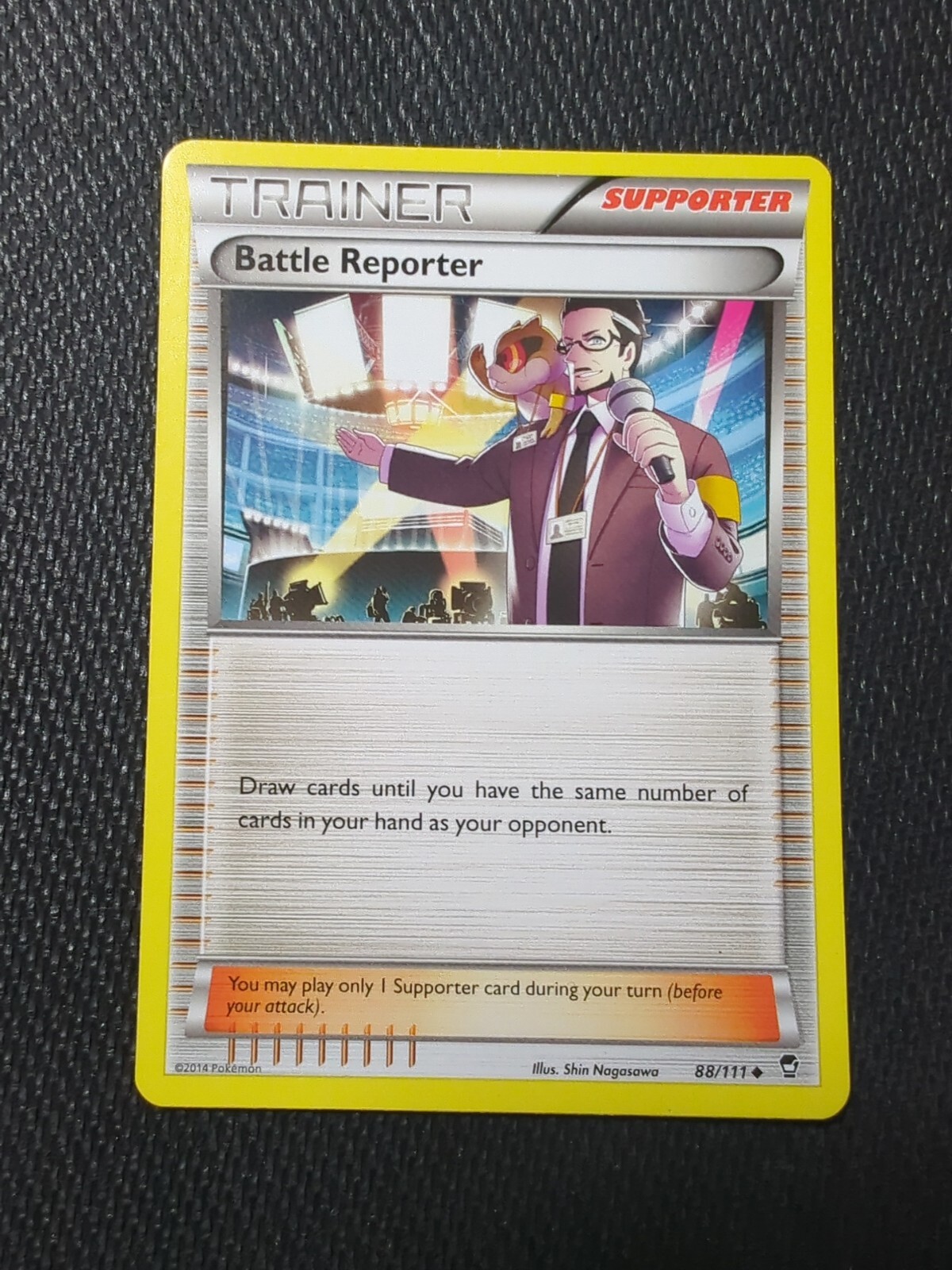 Pokémon TCG Battle Reporter Furious Fists 88/111 Regular Uncommon NM