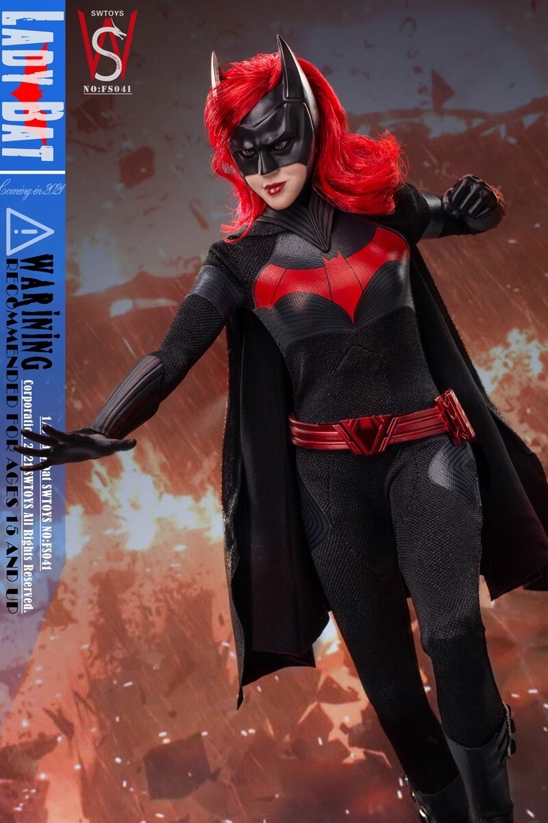 swtoys fs041 1/6 Lady Bat アクションフィギュア SWTOYS FS041 Lady Bat Action Figure Model In Box In Stock 1/6