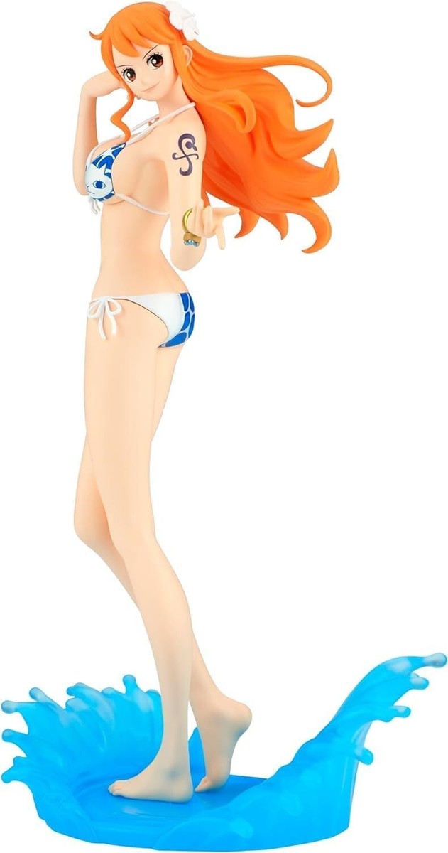 One Piece GLITTER & GLAMOURS SPLASH STYLE NAMI Figure BANPRESTO