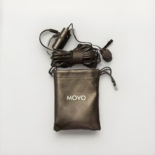 Movo LV1-USB Condenser Lavalier Microphone for Computer, Camera, Smartphone