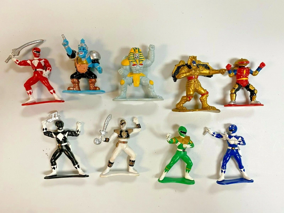 Mighty Morphin Power Rangers Collectible Figure Lot 1994 Bandai PVC 3
