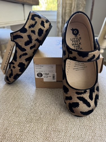 Old Soles Toddler “Lady Jane” Cat Gold Sz30