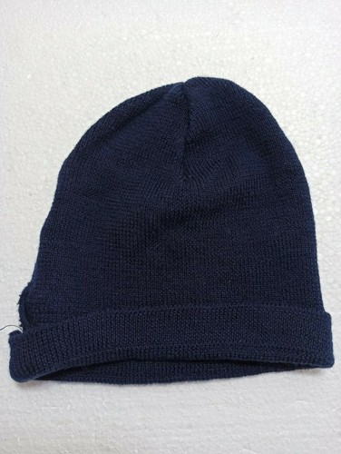 Saint James Blue Beanie Hat One Wool 