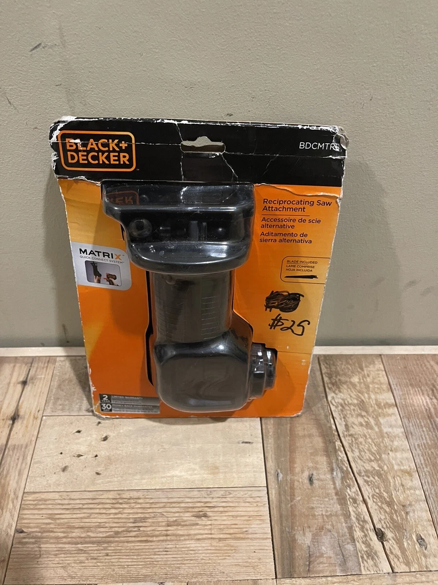 Black & Decker Matrix Quick-Connect Recprocating Saw Attachment