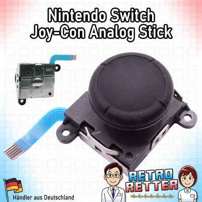 Analog Stick Switch Joy Con & Light Nintendo Controller Thumbstick Joystick NEU