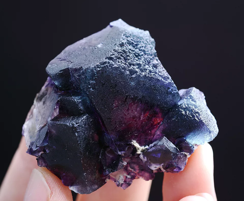 40g Natural Devil's Eye Purple FLUORITE Mineral Specimen/Inner Mongolia China - Picture 3 of 10