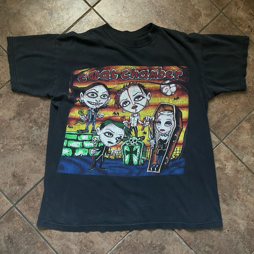 1 Side Coal Chamber Band 90s Tour Shirt Classic Black Unisex S-5XL 1P0232