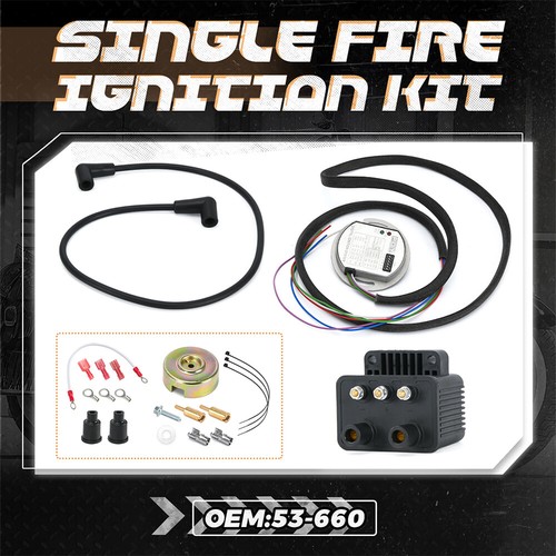 Ultima Single Fire Programmable Ignition Coil Kit For Harley Evo Big