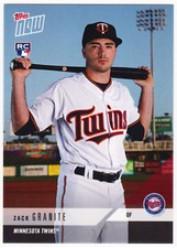 Zack Granite RC Minnesota Twins 2018 Topps NOW Road to Opening Day OD-137 SP 225