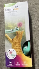New SmartyKat Track Tipper Tippy Track Cat Toy Hunt Rocks Spins On Floor