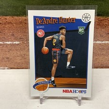 2019-20 Panini NBA Hoops DeAndre Hunter Base Tribute #299 - Atlanta Hawks