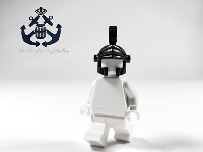 LEGO Castle Minifigure Black Helmet Dragon Crown 44492 Kingdom