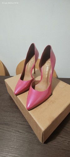 River Island High Heel Pointy Toe Court Stiletto - Picture 3 of 7