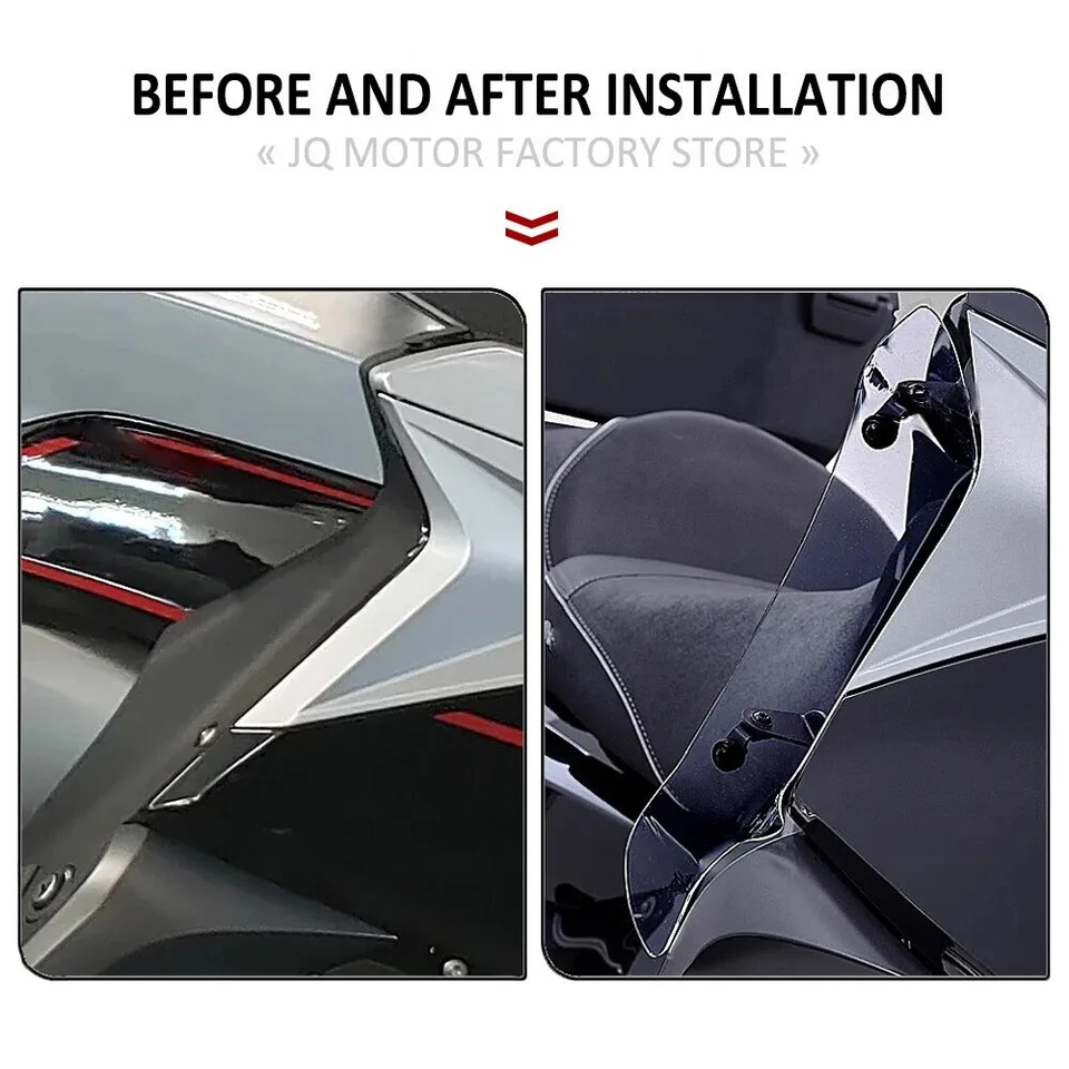 Protector deflectores de viento alerones laterales para moto BMW K1600GT 2017-2023 Foto 3 de 4