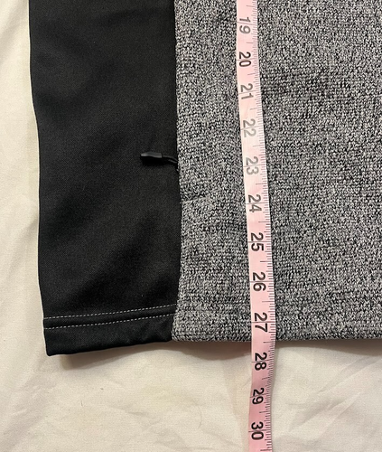 Spyder Hoodie Womens Large Grey Waffle Knit Fleece Logo Performance Outdoors EUC - Picture 12 of 12