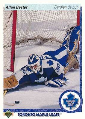 1990-91 Upper Deck French #241 ALLAN BESTER - Toronto Maple Leafs