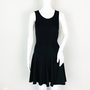 halston heritage fit and flare dress